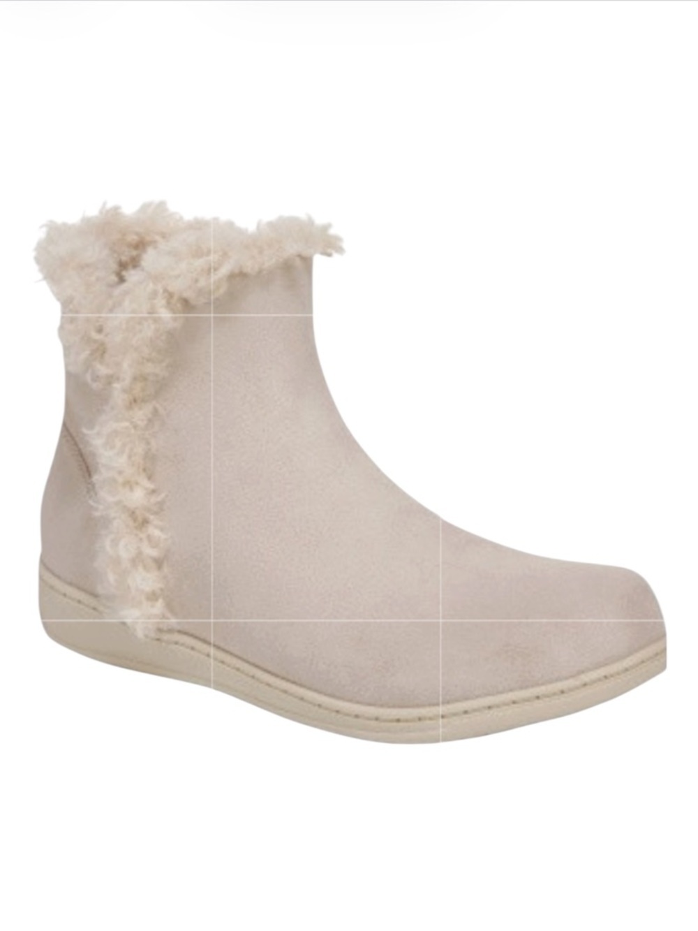 Vionic Unwind Oat Suede Sherpa Boots Size 8 NEW